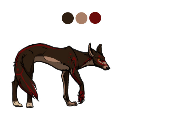 Assassin Wolf Red Tribal