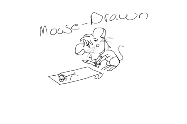 unfinised mouse
