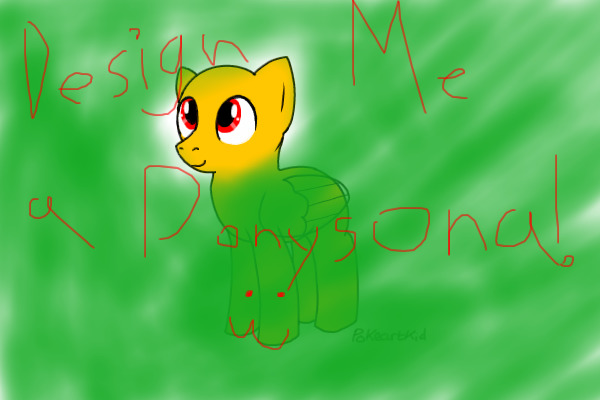 Design me a Ponysona!