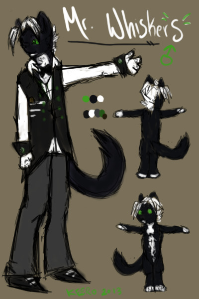 Mr. Whiskers Anthro Ref