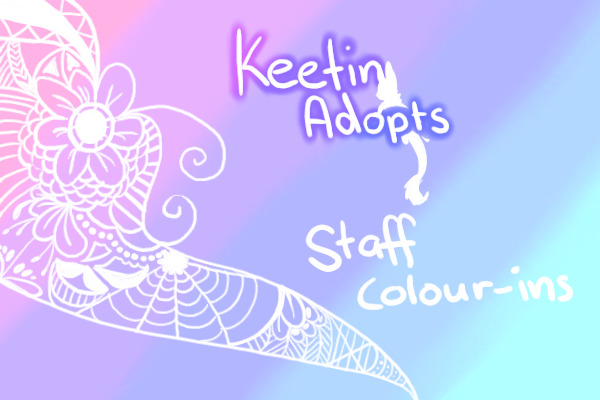 Keetin staff colour-ins ~