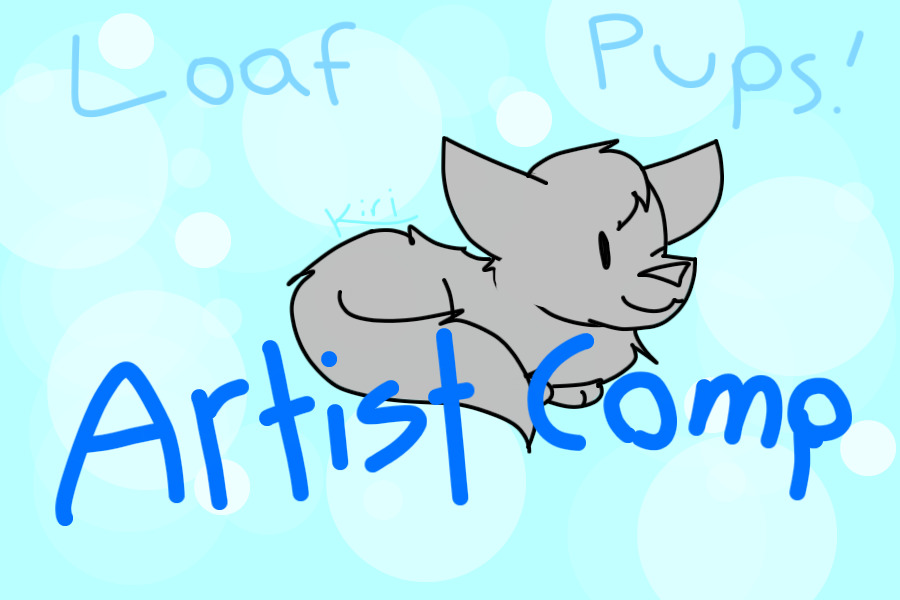 Loaf pups artist comp! (Fixed layers)