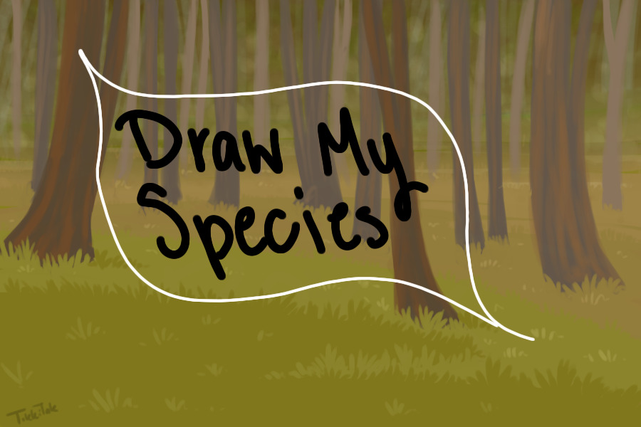draw my species! (very rare prizes!)