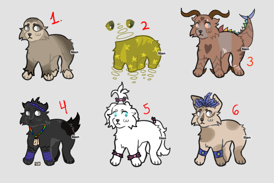 Canine Adopts (3/6 open)