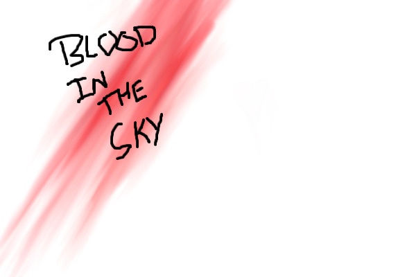 Blood in the sky