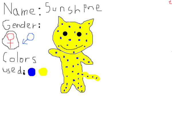 Sunshine the Cat (Character)