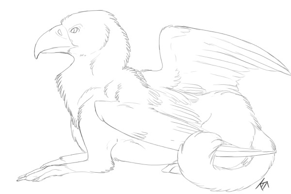 Gryphon Lineart