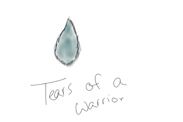 Tears of a warrior