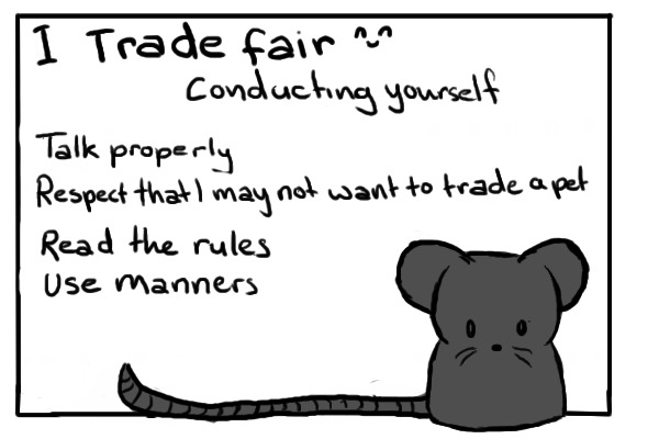 I Trade Fair #3 - Conducting yourself